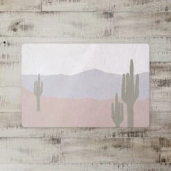 Mountains And Cactus 27" X 18" Floor Mat -Michaels Decor Sale D521656S 1 1