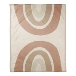 Sepia Rainbow 50" X 60" Coral Fleece Blanket -Michaels Decor Sale D521722S 1 1
