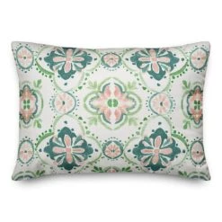 Pastel Medallions 14" X 20" Indoor / Outdoor Pillow