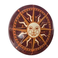 American Art Décor™ 15" Celestial Sun Dome Metal Sign