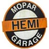 American Art Décor™ 16.25" Mopar HEMI® Garage Embossed Metal Wall Sign -Michaels Decor Sale D524652S 1