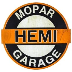 American Art Décor™ 16.25" Mopar HEMI® Garage Embossed Metal Wall Sign 14 American Art Décor™ 16.25" Mopar HEMI® Garage Embossed Metal Wall Sign -Michaels Decor Sale D524652S 5