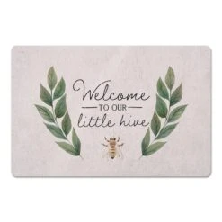 Welcome To Our Little Hive Floor Mat