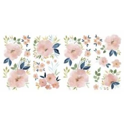 RoomMates Beth Schneider Sweet Blooms Watercolor Peel & Stick Wall Decals