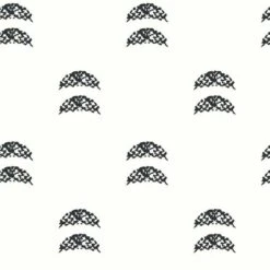 RoomMates Rose Lindo Half-Moon Peel & Stick Wallpaper Black -Michaels Decor Sale D582414S 1 1