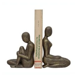 Hello Honey® 9" Sitting Women Bookends Cast Iron, 2ct. -Michaels Decor Sale D587494S 1 1