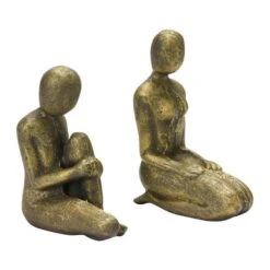 Hello Honey® 9" Sitting Women Bookends Cast Iron, 2ct. -Michaels Decor Sale D587494S 2