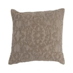 Hello Honey® Taupe Chenille Jacquard Pillow -Michaels Decor Sale D587675S 1 1