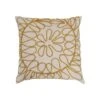 Hello Honey® Mustard Embroidery Cotton Slub Pillow -Michaels Decor Sale D587689S 1