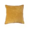 Hello Honey® Mustard With Rust Piping Cotton Velvet Pillow -Michaels Decor Sale D587803S 1