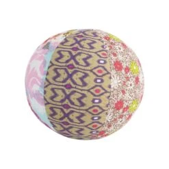 Hello Honey® Patchwork Cotton Kantha Fabric Orb Pillow 6 Hello Honey® Patchwork Cotton Kantha Fabric Orb Pillow -Michaels Decor Sale D587862S 1 1