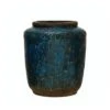 Hello Honey® 9" Distressed Blue Debossed Terracotta Vase 1 Hello Honey® 9" Distressed Blue Debossed Terracotta Vase -Michaels Decor Sale D588000S 1