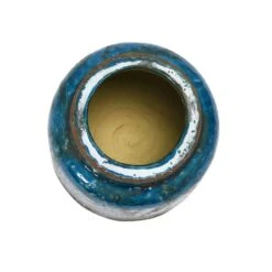 Hello Honey® 7" Distressed Blue Debossed Terracotta Vase -Michaels Decor Sale D588001S 4