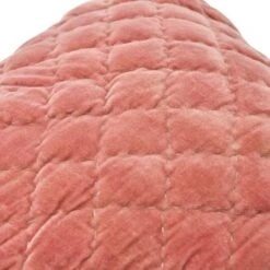Hello Honey® 20'' Pink Square Quilted Velvet Pillow Cover -Michaels Decor Sale D588102S 4