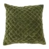 Hello Honey® 20'' Green Square Quilted Velvet Pillow Cover -Michaels Decor Sale D588110S 1