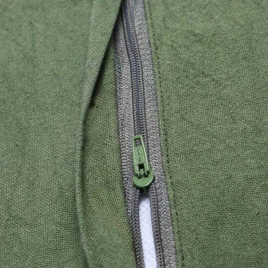 Hello Honey® 20'' Green Square Quilted Velvet Pillow Cover 6 Hello Honey® 20'' Green Square Quilted Velvet Pillow Cover - Image 4