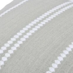 Hello Honey® Gray Square Embroidered Multistripe Cotton Pillow Cover -Michaels Decor Sale D588153S 3