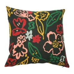 Hello Honey® Multicolor Square Jaunty Floral Printed Pillow Cover -Michaels Decor Sale D588158S 1 1