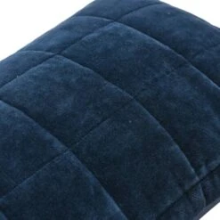 Hello Honey® 20" Quilted Velvet Lumbar Pillow Cover Blue 8 Hello Honey® 20" Quilted Velvet Lumbar Pillow Cover Blue -Michaels Decor Sale D588178S 2