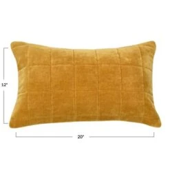 Hello Honey® 20" Quilted Velvet Lumbar Pillow Cover Orange -Michaels Decor Sale D588180S 5