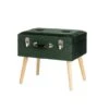 Glitzhome® Velvet Upholstered Storage Stool Hunter Green -Michaels Decor Sale D588448S 1