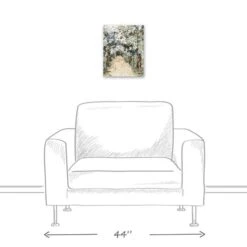 Soft Jewel Treescape 11" X 14" Canvas Wall Art -Michaels Decor Sale D588812S 5