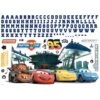 RoomMates Cars Peel & Stick Giant Wall Decal Set With Alphabet -Michaels Decor Sale D589061S 1