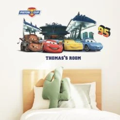 RoomMates Cars Peel & Stick Giant Wall Decal Set With Alphabet 10 RoomMates Cars Peel & Stick Giant Wall Decal Set With Alphabet -Michaels Decor Sale D589061S 2