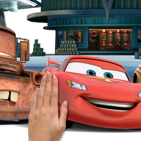 RoomMates Cars Peel & Stick Giant Wall Decal Set With Alphabet 8 RoomMates Cars Peel & Stick Giant Wall Decal Set With Alphabet - Image 6