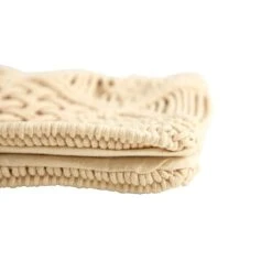 18" Bohemian Cross Woven Macramé Pillow Cover -Michaels Decor Sale D590065S 4