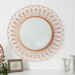 34" Scalloped Mirror Wall Décor -Michaels Decor Sale D590073S 3