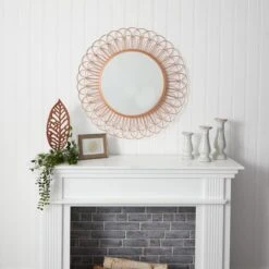 34" Scalloped Mirror Wall Décor -Michaels Decor Sale D590073S 4