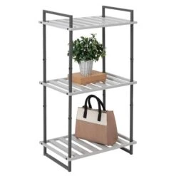 Honey Can Do Gray Tones 3-Tier Tubular Metal Shelf -Michaels Decor Sale D598072S 2