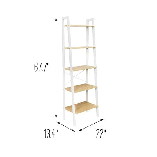 Honey Can Do 5-Tier A-Frame Ladder Shelf 13 Honey Can Do 5-Tier A-Frame Ladder Shelf - Image 11