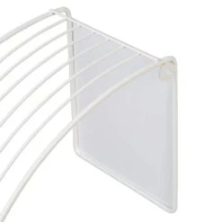 Honey Can Do 18" White Floating Circular Decorative Metal Wall Shelf -Michaels Decor Sale D598075S 6