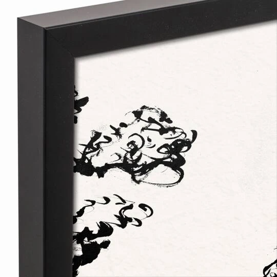 Sketched City Scene Canvas Wall Art In Black Frame 6 Sketched City Scene Canvas Wall Art In Black Frame - Image 4