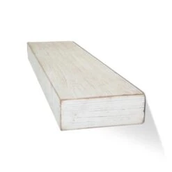 Large Whitewashed Wood Floating Wall Shelf -Michaels Decor Sale D598780S 4