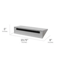 Small White Wedge Wood Floating Wall Shelf -Michaels Decor Sale D598844S 6