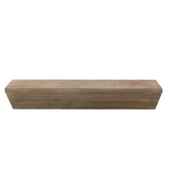 Small Natural Wedge Wood Floating Wall Shelf 14 Small Natural Wedge Wood Floating Wall Shelf -Michaels Decor Sale D598845S 5
