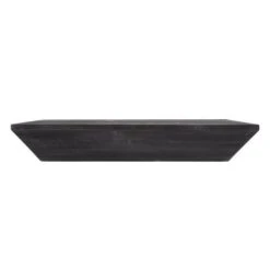 Small Black Wedge Wood Floating Wall Shelf 14 Small Black Wedge Wood Floating Wall Shelf -Michaels Decor Sale D598849S 5