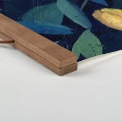 Lemon Tree Closeup Teak Hanging Canvas -Michaels Decor Sale D600406S 2