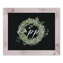 Framed Western Our Happy Place Print White -Michaels Decor Sale D600422S 1 1