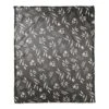 Moody Botanicals Coral Fleece Blanket -Michaels Decor Sale D600437S 1