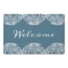 Welcome Abstract Floor Mat -Michaels Decor Sale D602194S 1