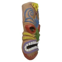 Northlight 13.5" Tiki Mask Frown Face Outdoor Wall Hanging 8 Northlight 13.5" Tiki Mask Frown Face Outdoor Wall Hanging -Michaels Decor Sale D602323S 2