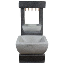 Northlight 26" LED Rainfall Outdoor Water Fountain With Planter 14 Northlight 26" LED Rainfall Outdoor Water Fountain With Planter -Michaels Decor Sale D604376S 5