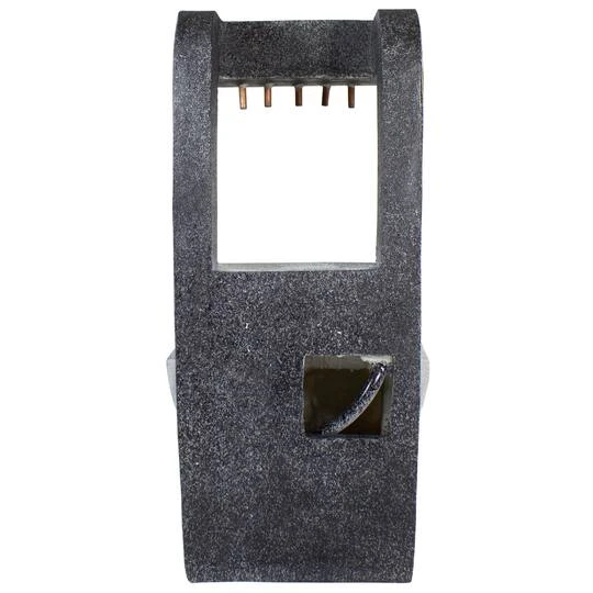 Northlight 26" LED Rainfall Outdoor Water Fountain With Planter 9 Northlight 26" LED Rainfall Outdoor Water Fountain With Planter - Image 7