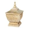 12" Gold Square Traditional Decorative Jar -Michaels Decor Sale D609465S 1