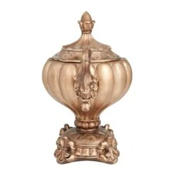 13" Bronze Traditional Decorative Jar 14 13" Bronze Traditional Decorative Jar -Michaels Decor Sale D609469S 2