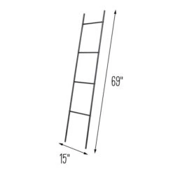 Honey Can Do Black Ladder Rack -Michaels Decor Sale D613904S 6